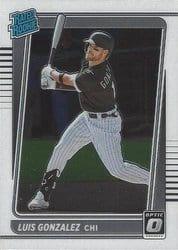 2021 Donruss Optic Base Set Luis Gonzalez #74 card
