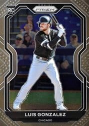 2021 Panini Prizm Base Set Luis Gonzalez #163 card