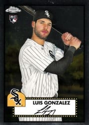 2021 Topps Chrome Platinum Anniversary Base Set Luis Gonzalez #103 card