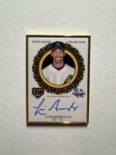 2025 Topps Gilded Collection Gilded Champions Autographs Luis Gonzalez #GCH-LG card