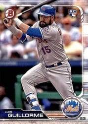 2019 Bowman Base Set Luis Guillorme #39 card