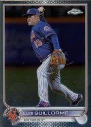 2022 Topps Chrome Update Base Set Luis Guillorme #USC108 card