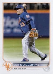 2022 Topps Update Base Set Luis Guillorme #US107 card