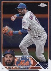 2023 Topps Chrome Update Base Set Luis Guillorme #USC149 card