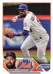 2023 Topps Update Base Set Luis Guillorme #US121 card
