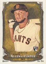 2024 Topps Allen & Ginter Base Set Luis Matos #59 card