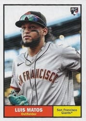 2024 Topps Archives Base Set Luis Matos #37 card