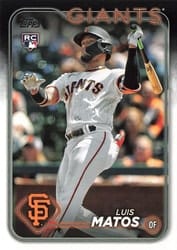 2024 Topps Base Set Luis Matos #28 card