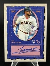 2024 Topps Brooklyn Collection Autographs Luis Matos #AC-LM card