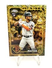 2024 Topps Gilded Collection Base Set Luis Matos #142 card