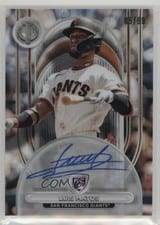 2024 Topps Tribute League Inauguration Autographs Luis Matos #LIA-MAT card