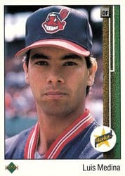 1989 Upper Deck Base Set Luis Medina #2 card