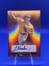 2024 Leaf Electrum Baseball Base Autograph Luis Morales #BA-LM1 card