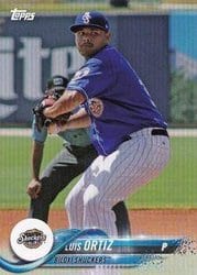 2018 Topps Pro Debut Base Set Luis Ortiz #132 card