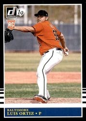 2019 Donruss Base Set Luis Ortiz #228 card