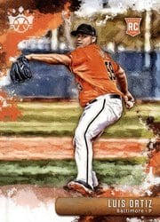2019 Panini Diamond Kings Base Set Luis Ortiz #108 card