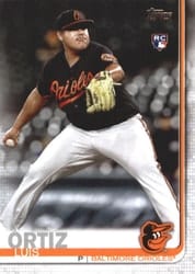 2019 Topps Base Set Luis Ortiz #678 card