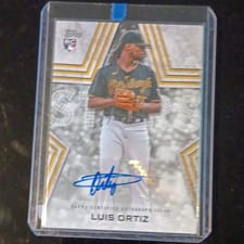 2023 Topps Baseball Stars Autographs (Series 2) Luis Ortiz #BSA-LO card