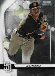 2020 Bowman Sterling Base Set Luis Patino #BPR-7 card