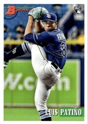 2021 Bowman Heritage Base Set Luis Patiño #67 card