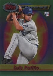 2021 Finest Flashbacks Base Set Luis Patiño #177 card