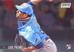 2021 Stadium Club Chrome Base Set Luis Patiño #151 card