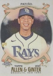 2021 Topps Allen & Ginter Chrome Base Set Luis Patiño #243 card