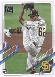 2021 Topps Base Set Luis Patiño #205 card