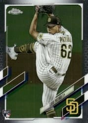 2021 Topps Chrome Ben Baller Edition Base Set Luis Patiño #196 card