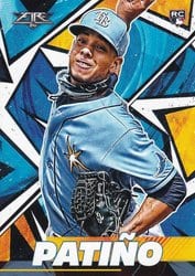 2021 Topps Fire Base Set Luis Patiño #34 card