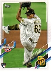 2021 Topps Opening Day Base Set Luis Patiño #143 card