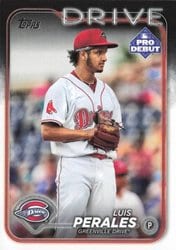 2024 Topps Pro Debut Base Set Luis Perales #PD-43 card