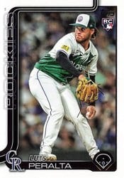 2025 Topps Base Set Luis Peralta #526 card