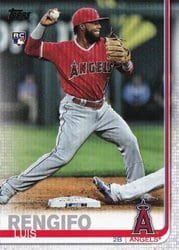 2019 Topps Update Base Set Luis Rengifo #US105 card