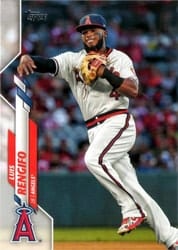 2020 Topps Base Set Luis Rengifo #360 card