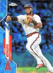 2020 Topps Chrome Sapphire Edition Base Set Luis Rengifo #360 card