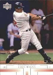 2002 Upper Deck Base Set Luis Rivas #613 card