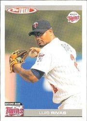 2004 Topps Total Base Set Luis Rivas #187 card