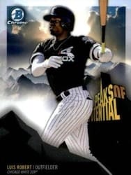 2018 Bowman Chrome Peaks of Potential Luis Robert #PP-LR card