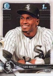 2018 Bowman Chrome Prospects Luis Robert #BCP21 card