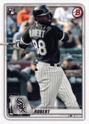 2020 Bowman Base Set Luis Robert #18 card