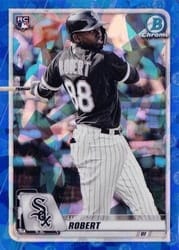 2020 Bowman Sapphire Edition Base Set Luis Robert #BCP-150 card