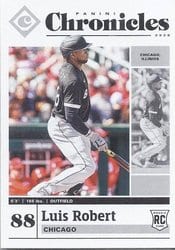 2020 Panini Chronicles Base Set Luis Robert #38 card