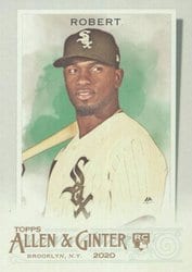 2020 Topps Allen & Ginter Base Set Luis Robert #256 card