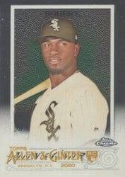 2020 Topps Allen & Ginter Chrome Base Set Luis Robert #256 card