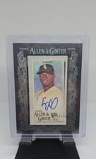 2020 Topps Allen & Ginter Mini Autographs Luis Robert #MA-LR card