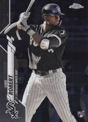 2020 Topps Chrome Base Set Luis Robert #60 card