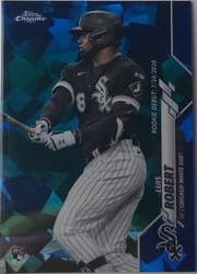 2020 Topps Chrome Update Sapphire Edition Base Set Luis Robert #U-216 card