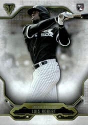 2020 Topps Triple Threads Base Set Luis Robert #24 card