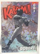 2021 Panini Absolute Kaboom Luis Robert #K1 card